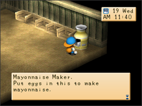 The Mayonnaise Maker